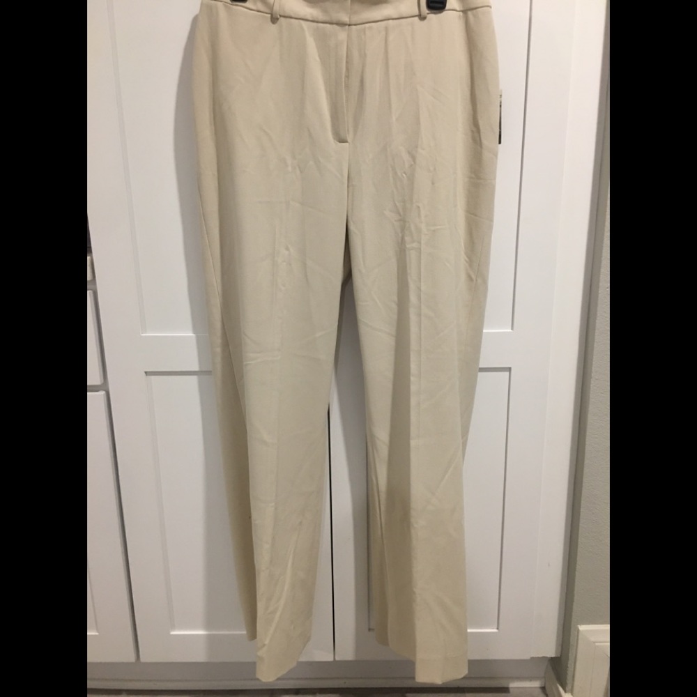 Caslon white sand trousers